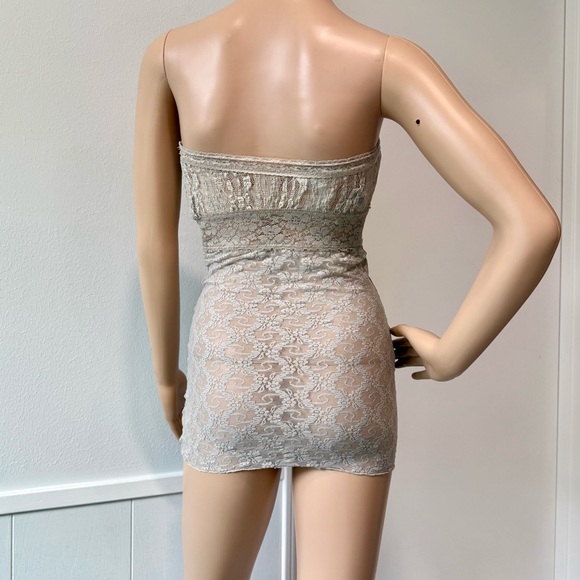 Intimately Free People Strapless Lace Camisole - Sz S - Picture 4 of 10